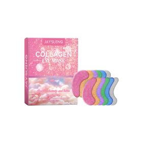 Jaysuing Collagen Eye Mask, Eye Care Moist Hydrating Eye Grain Pouch Black Rim Of The Eye (Option: 12pieces-69.2g-3.15*0.79*4.14inch)