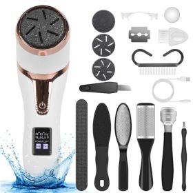 17Pcs Electric Foot Callus Remover (Option: Style1)